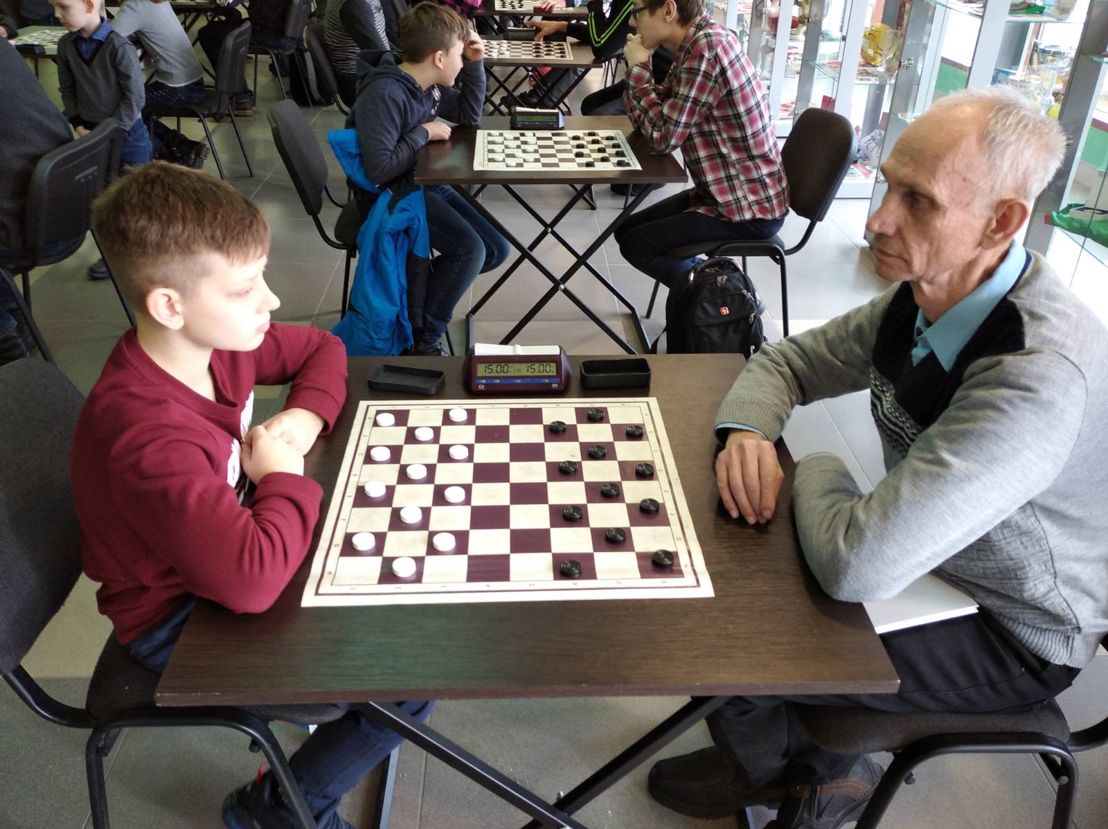 Открытый турнир по шашкам-64 посвященный «Дню Защитника Отечества»