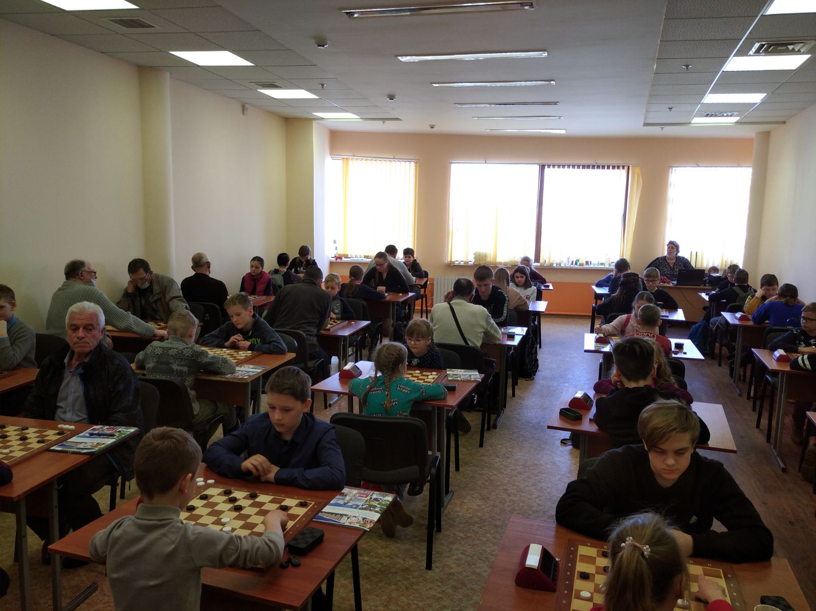 II открытый районный турнир по шашкам «Орша-2021»